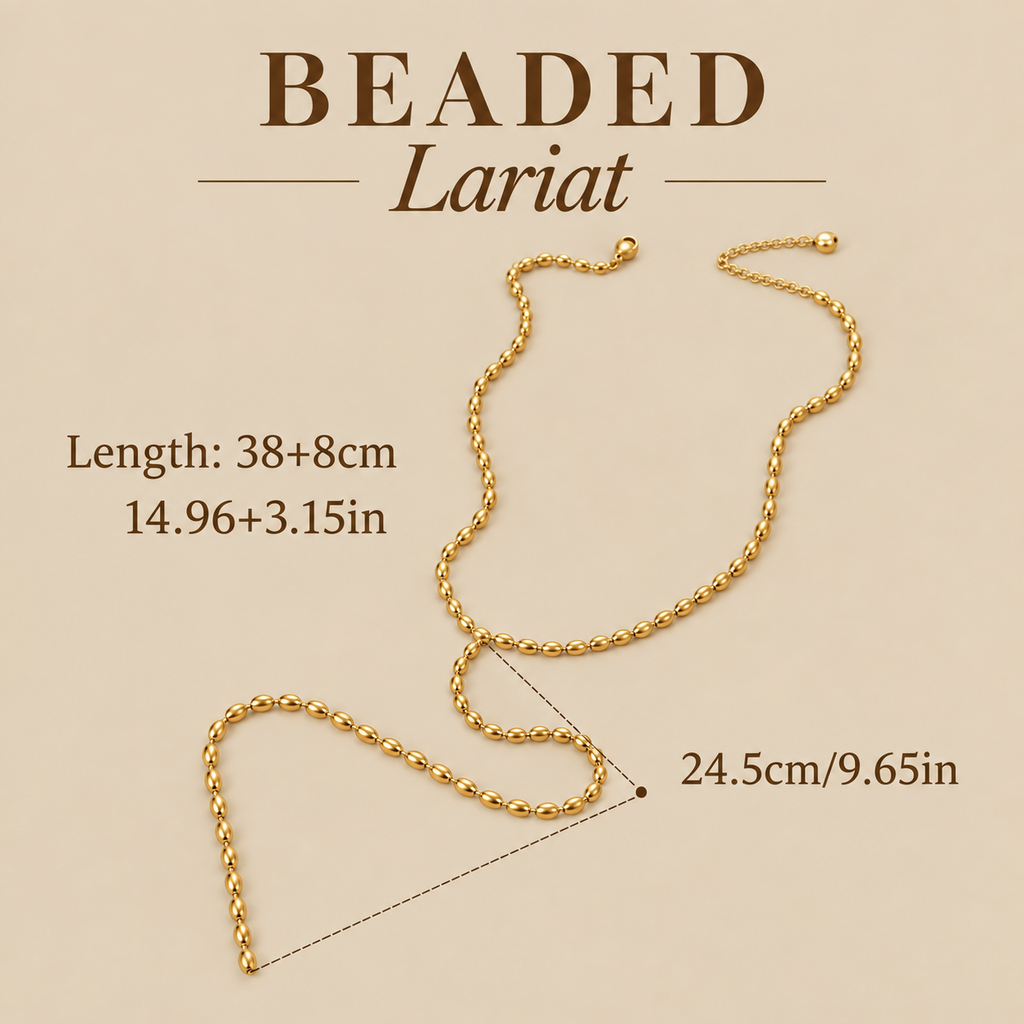 Beaded Lariat