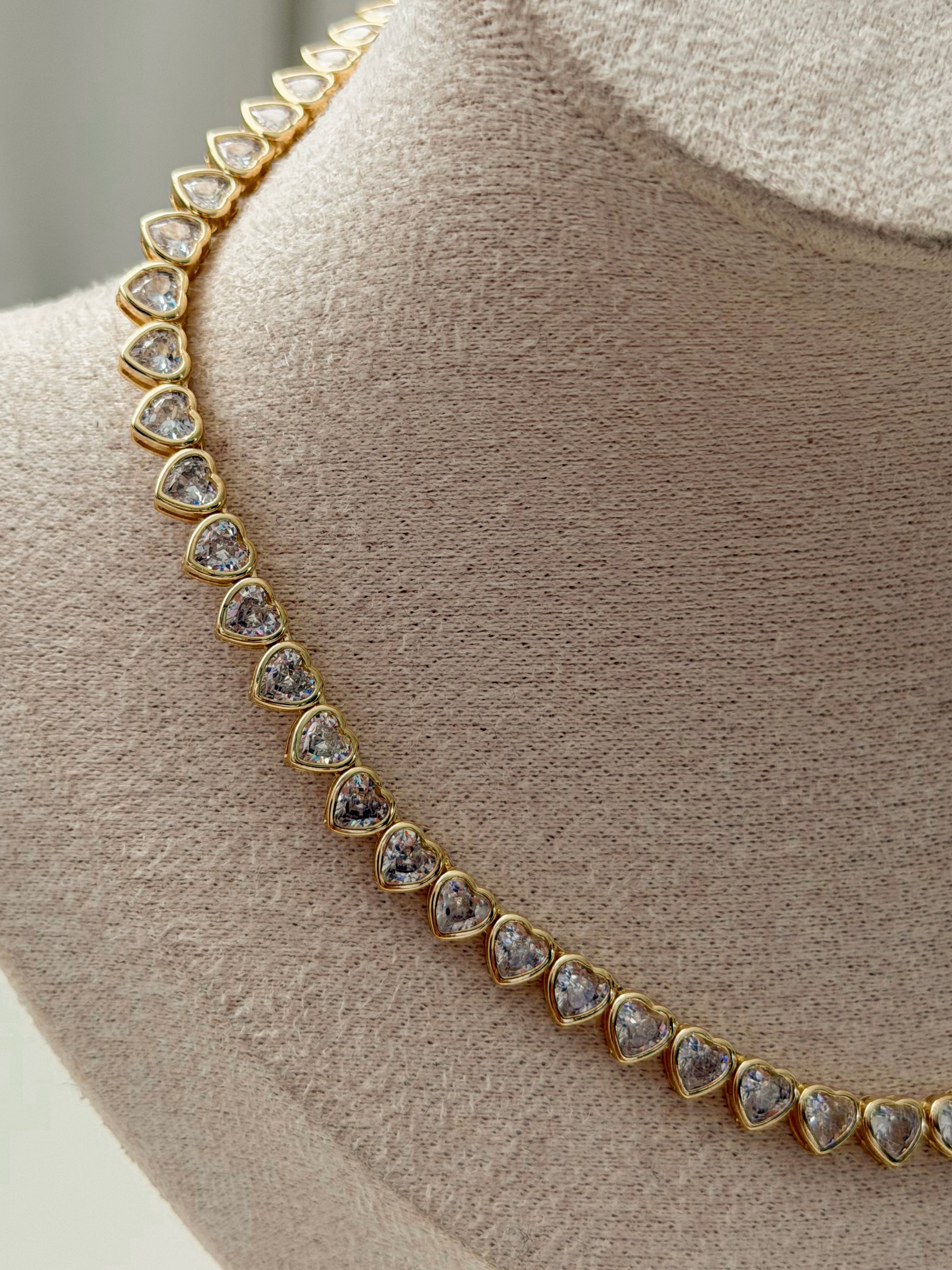 Hannah Iced Tennis Necklace