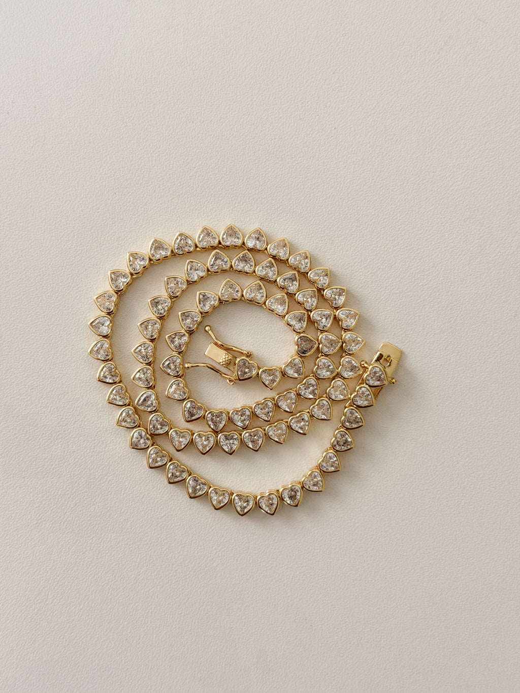 Hannah Iced Tennis Necklace