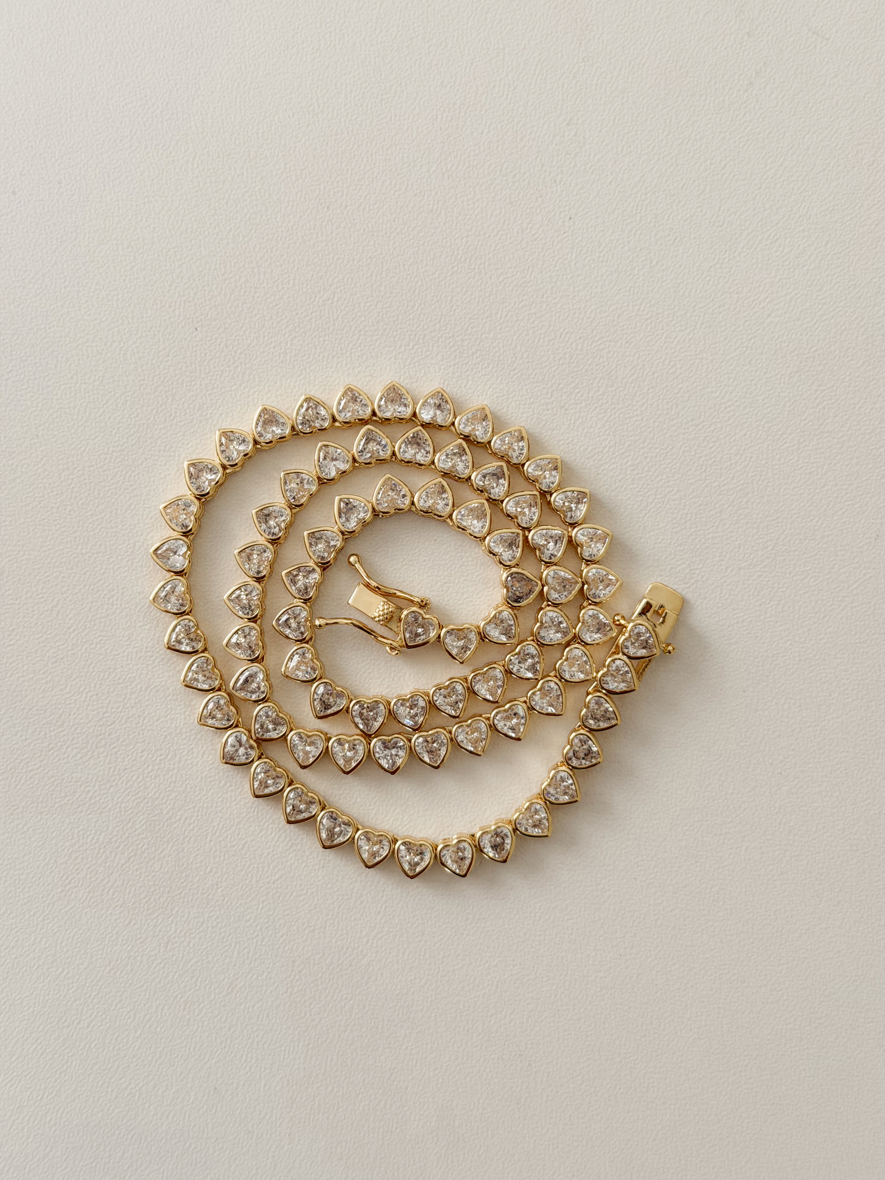 Hannah Iced Tennis Necklace