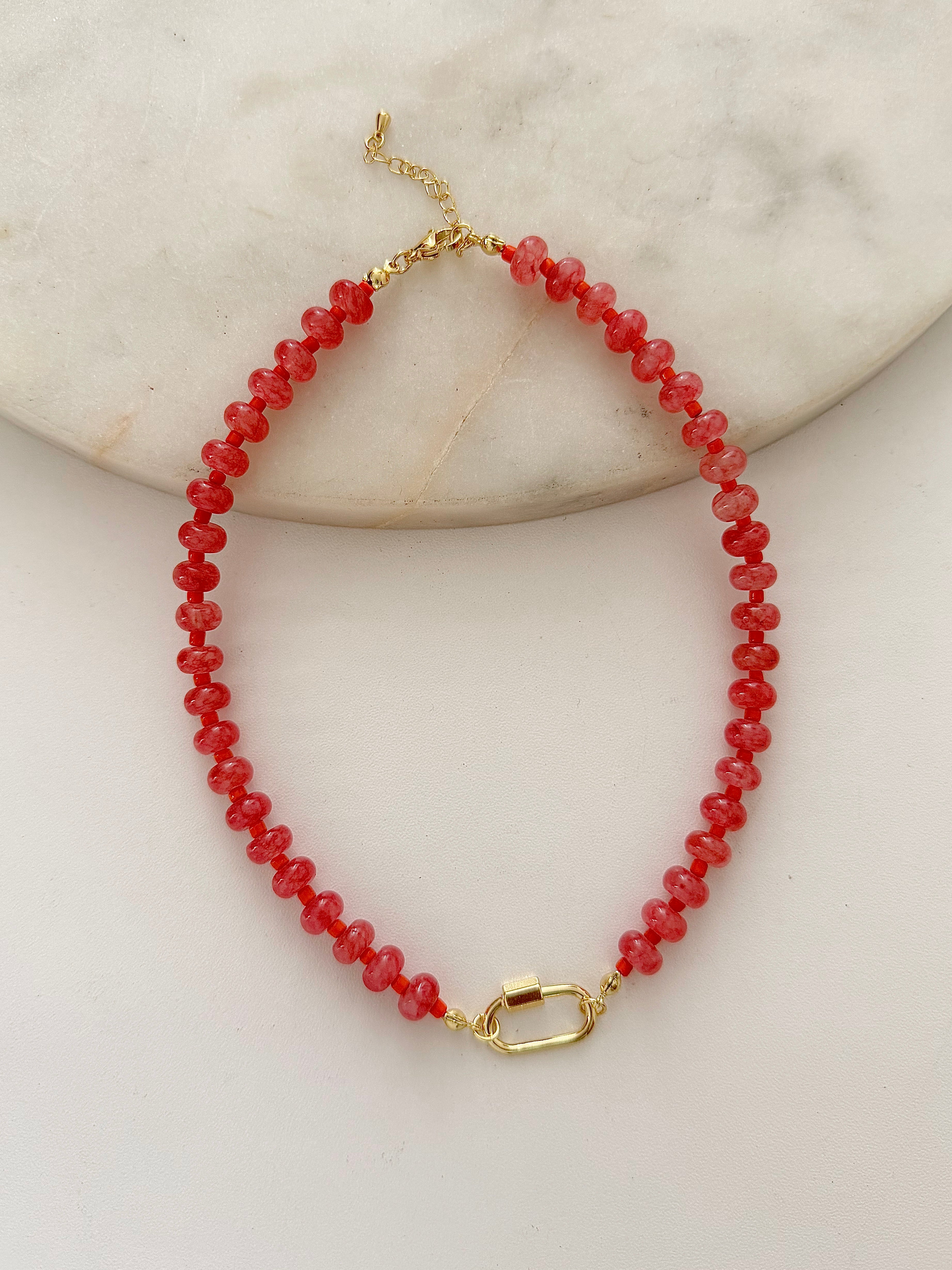 Pink Sunset Necklace