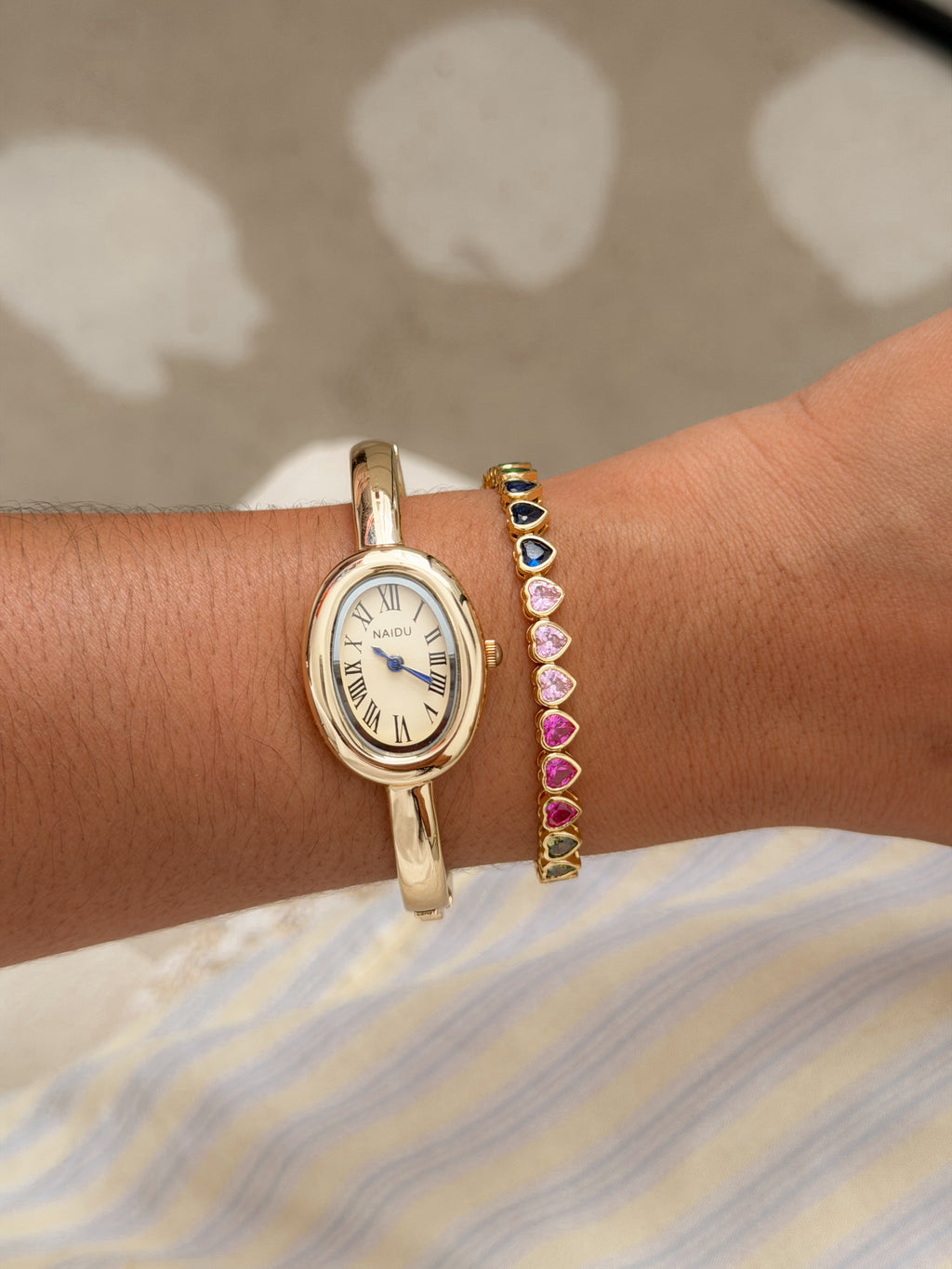 Rainbow Tennis Bracelet