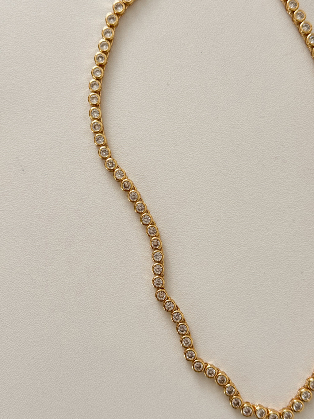 Elara Bubble Tennis Necklace