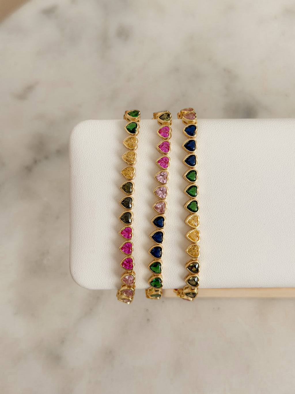 Rainbow Tennis Bracelet