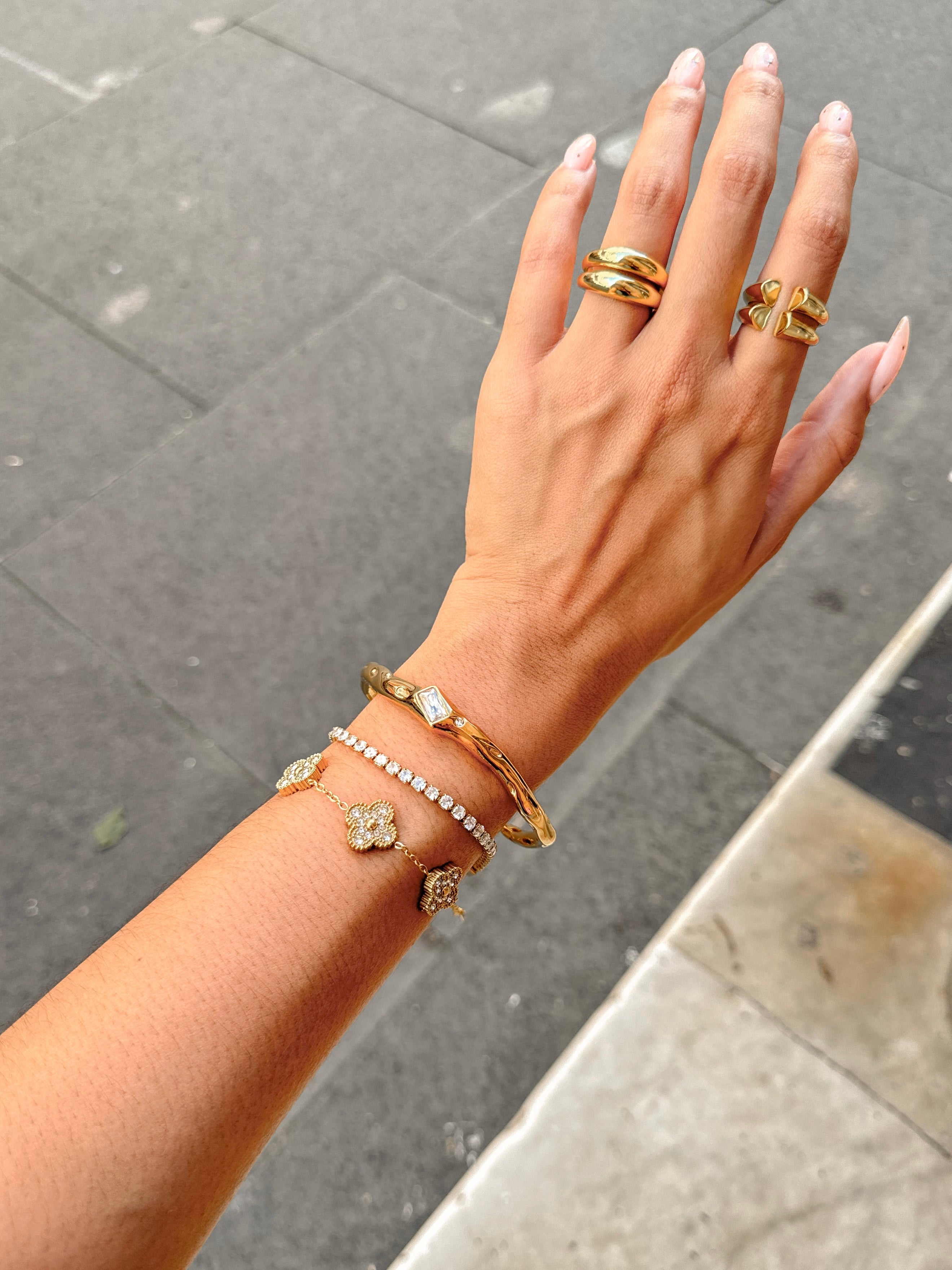 Irregular Luxury Bangle