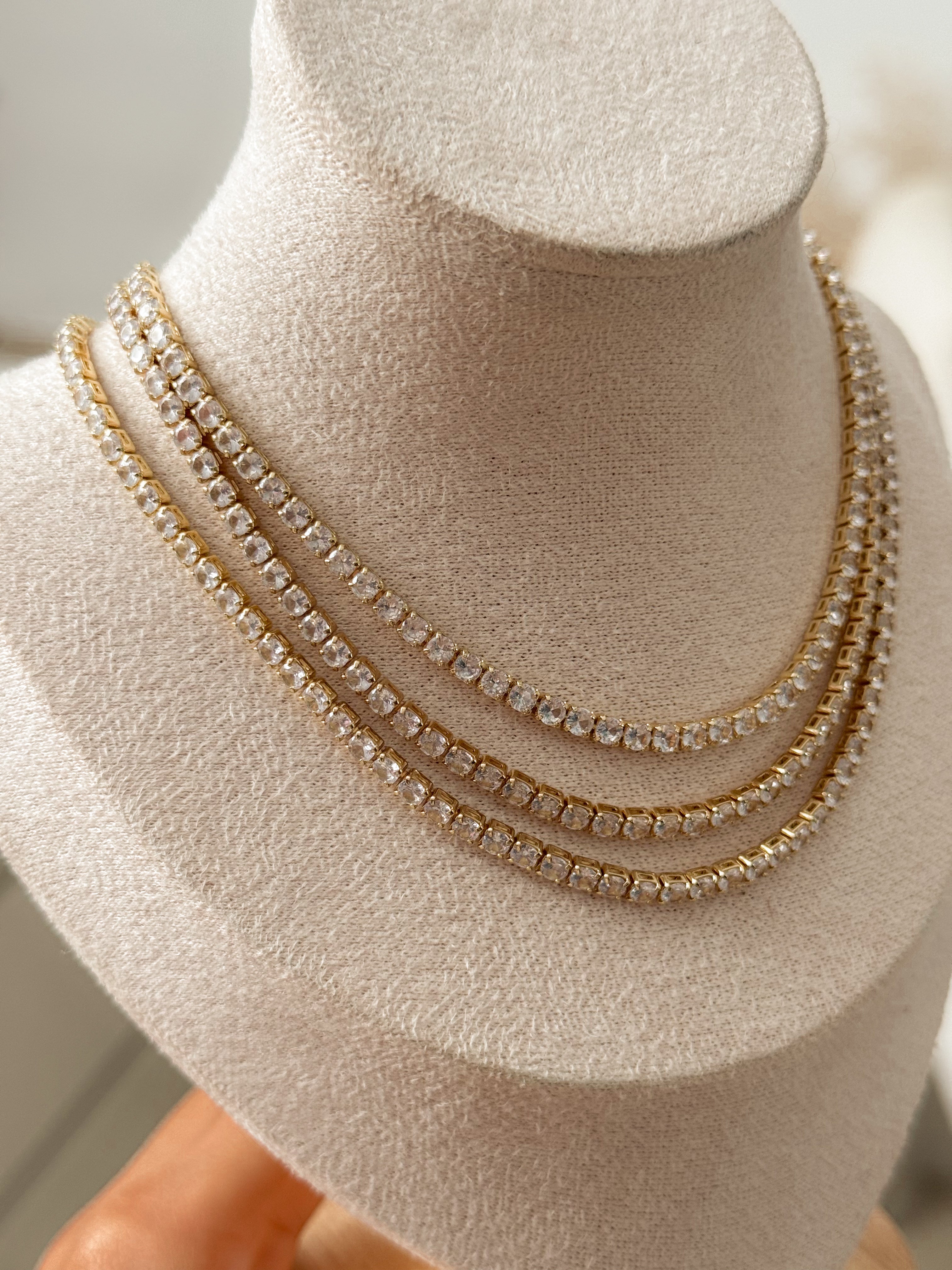 Iced Tennis Necklace