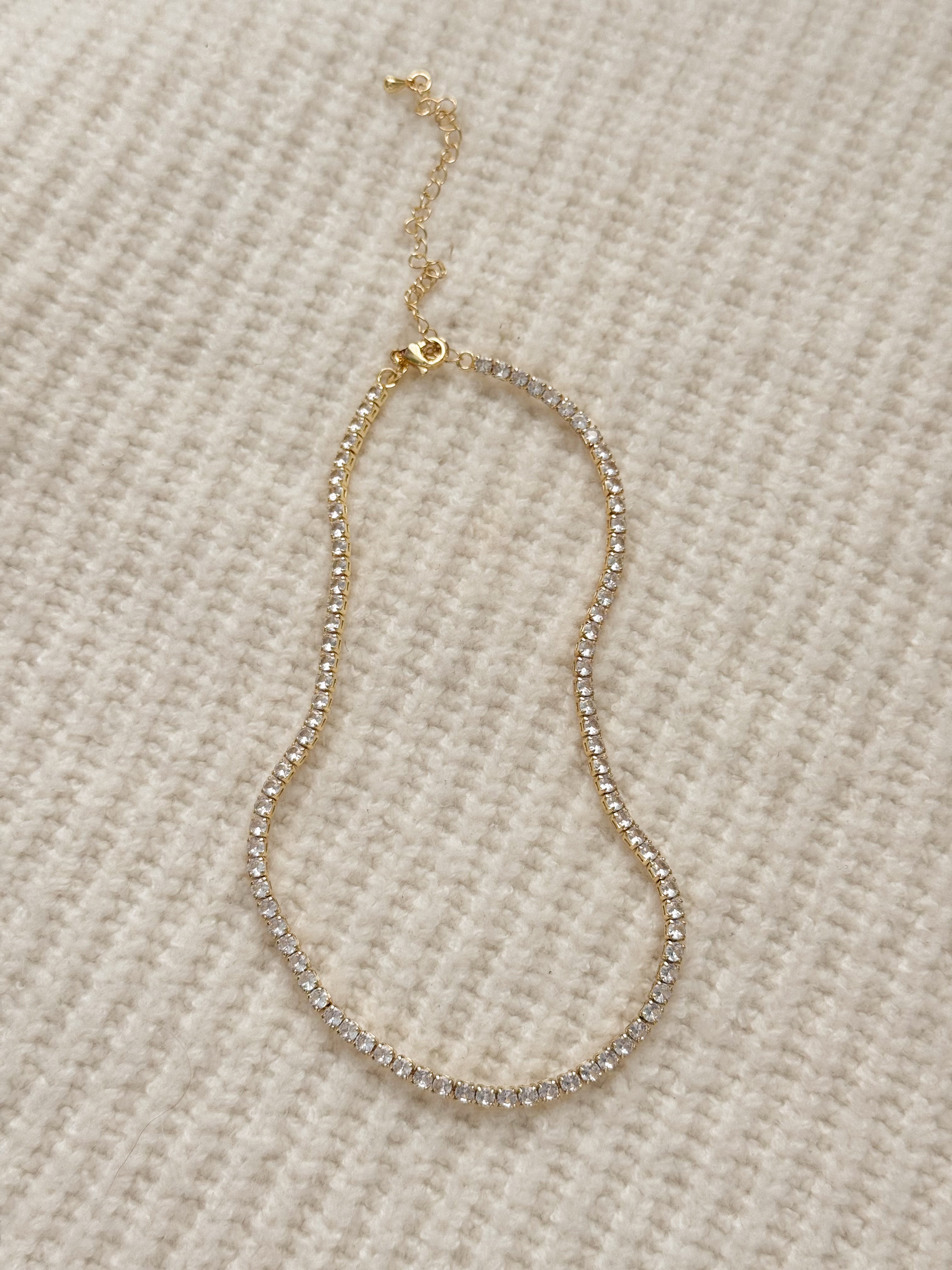 Iced Tennis Necklace