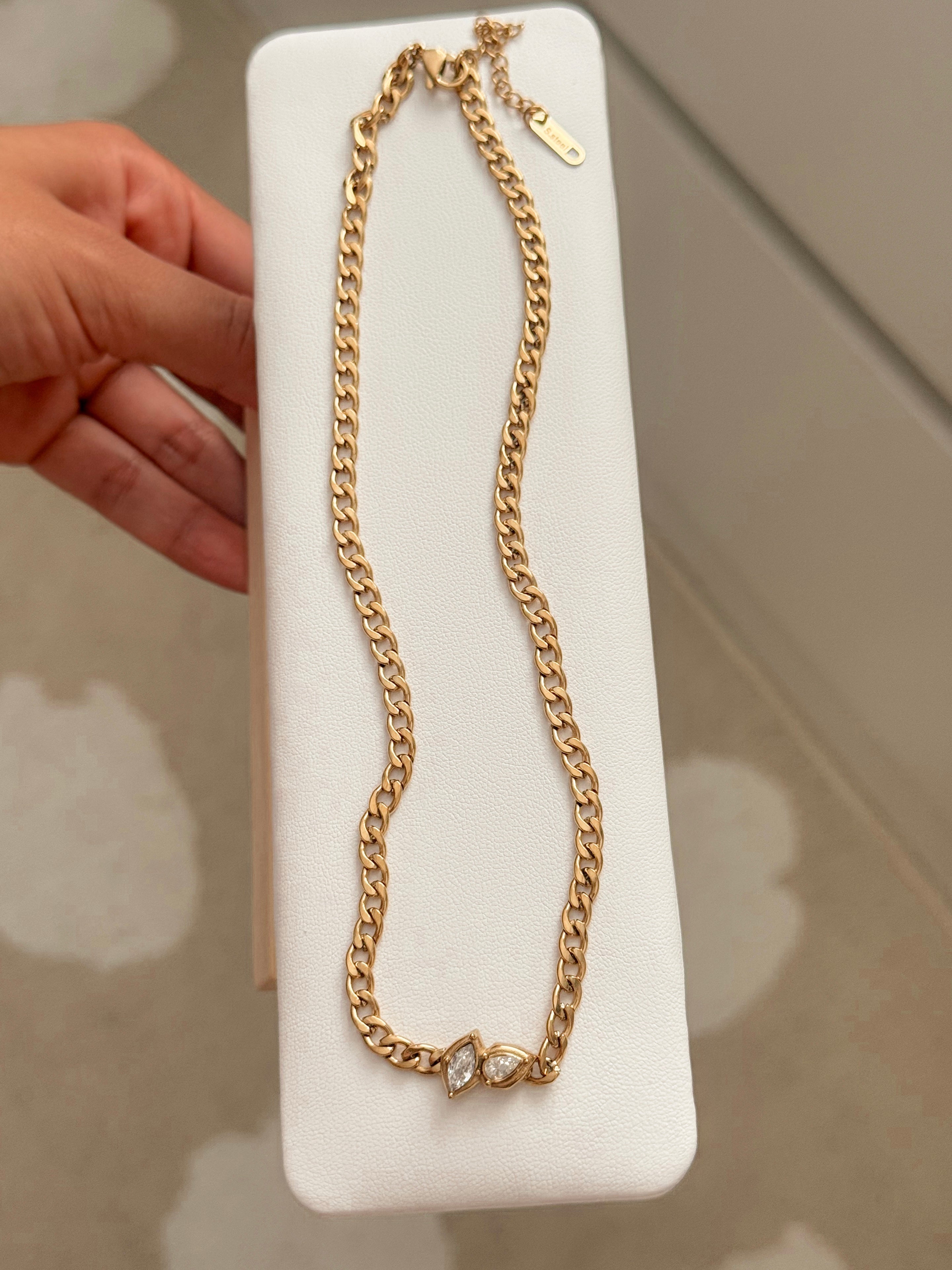 Golden Leaf Necklace