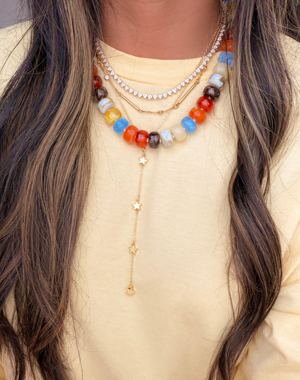 Colors Caravana Beaded Necklace
