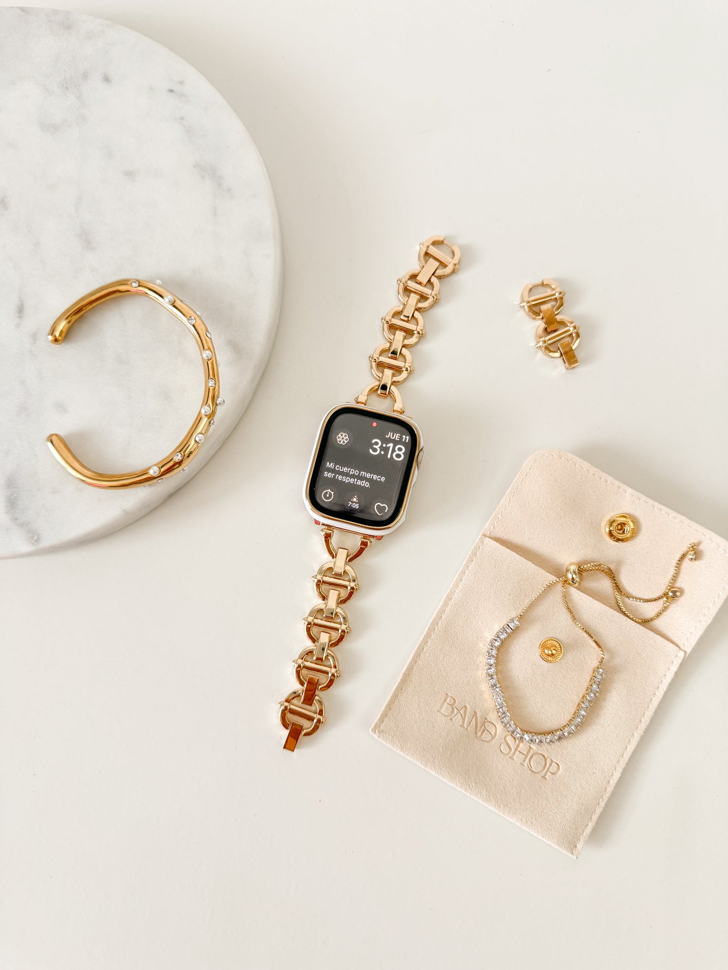 Claire Gold Apple Watch Band