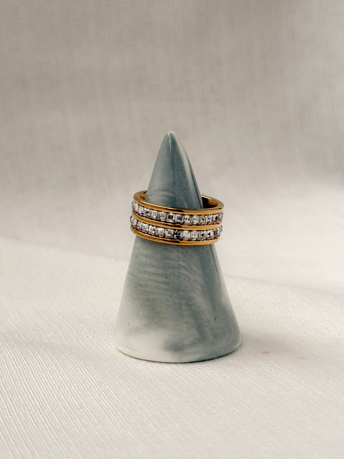 Diamond dome ring
