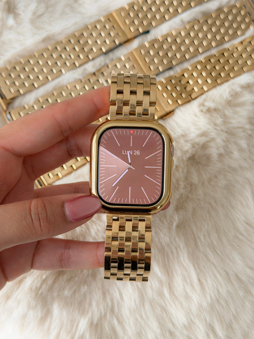 Luxe link Gold Band