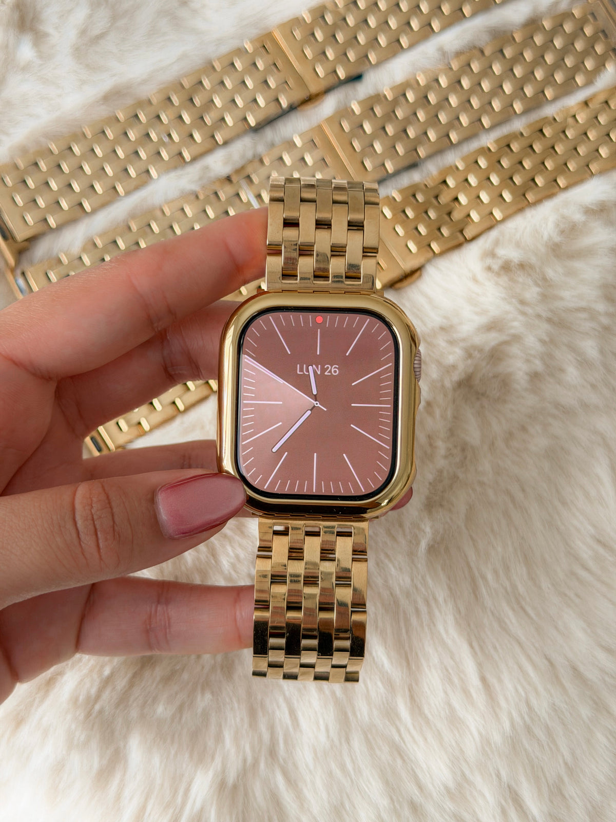 Luxe link Gold Band