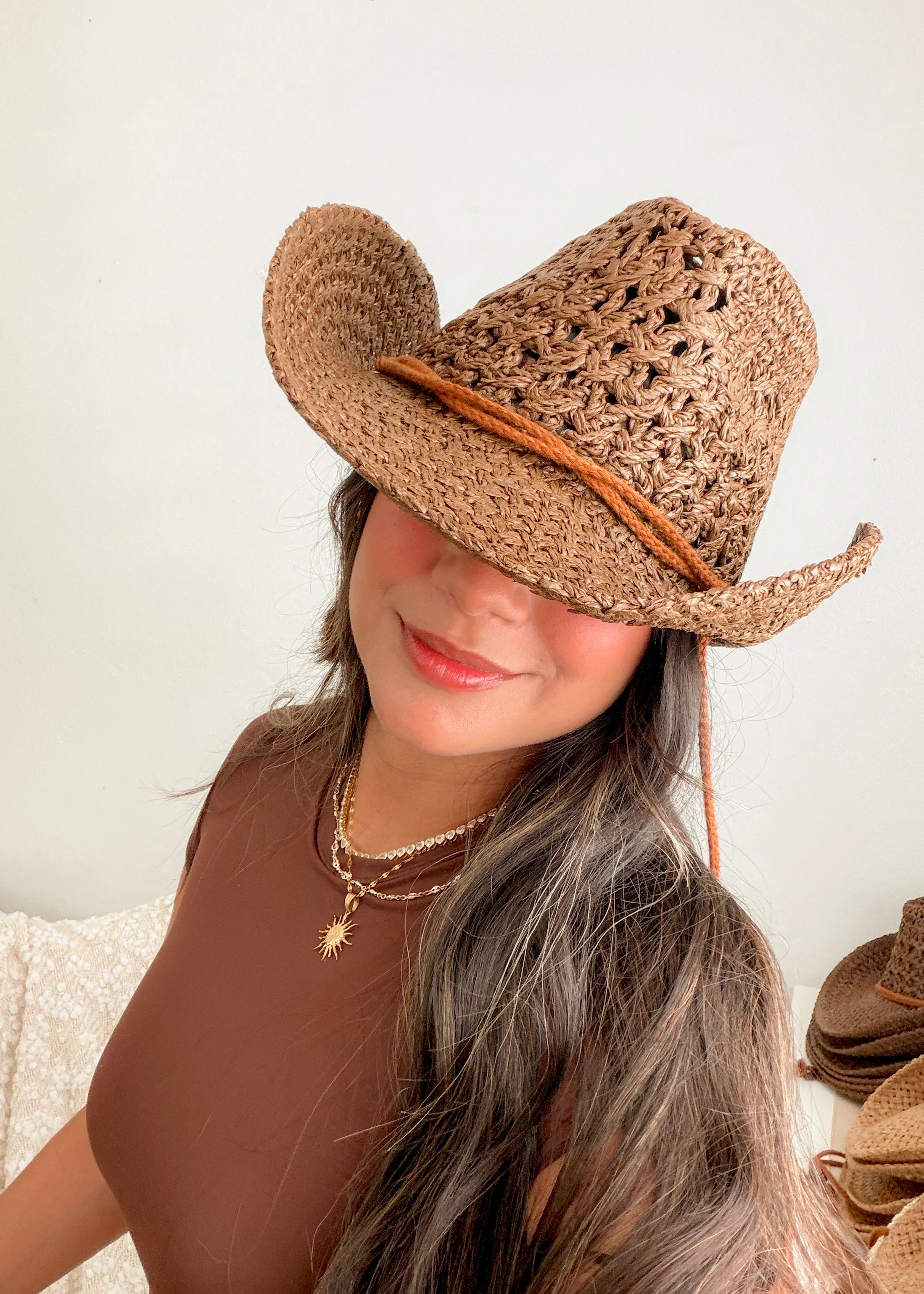 Brown Cowboy Hat
