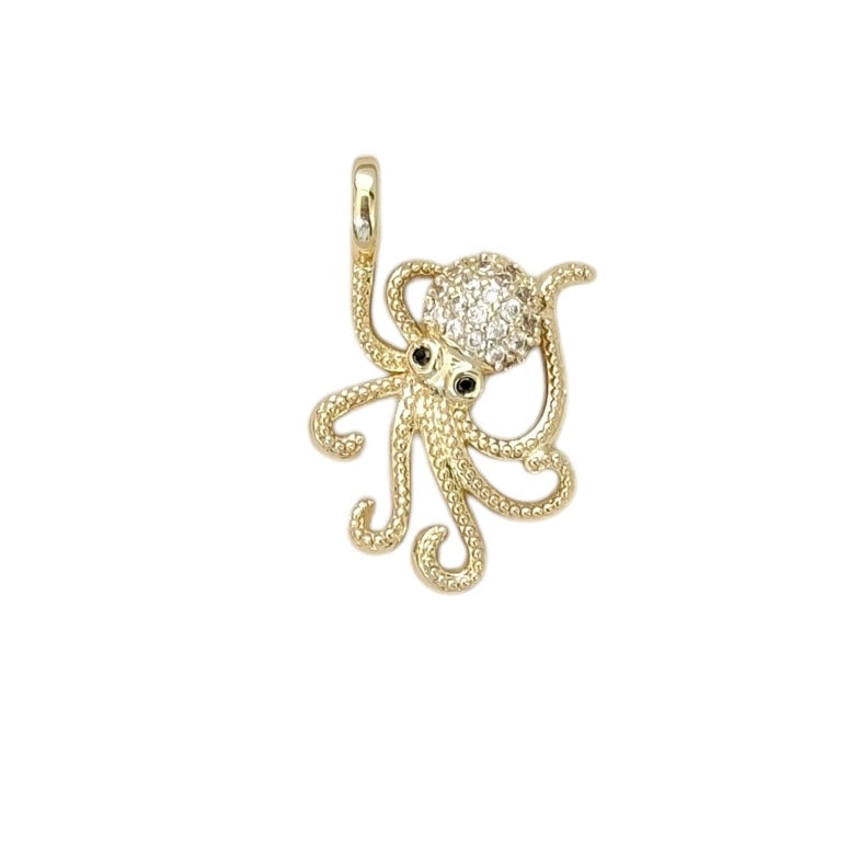 Glam octopus charm