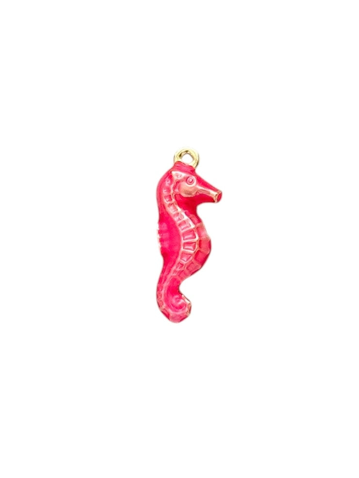 Pink seahorse