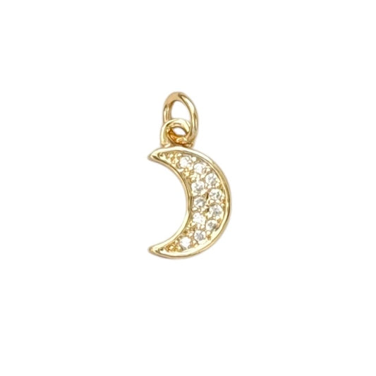 Glam moon charm