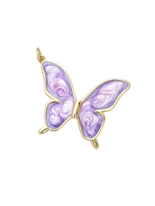 Violet butterfly