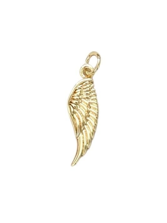 Angel wing charm