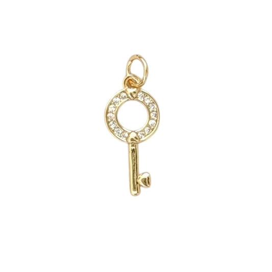 Glam key charm