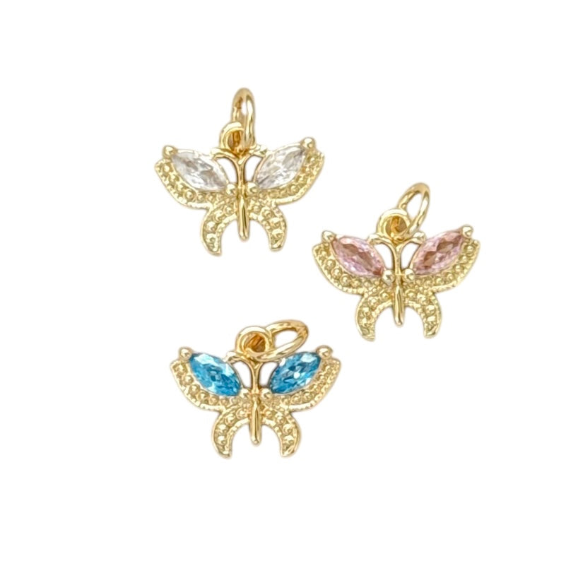 Rhinestone butterfly