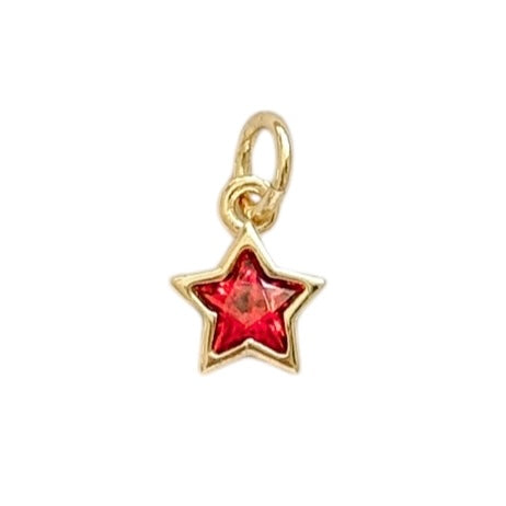 Red star charm